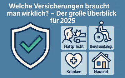Welche Versicherungen braucht man wirklich? – Der große Überblick für 2025