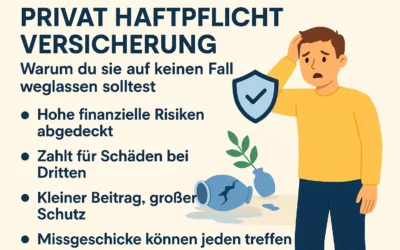 Private Haftpflichtversicherung: Warum du sie auf keinen Fall weglassen solltest